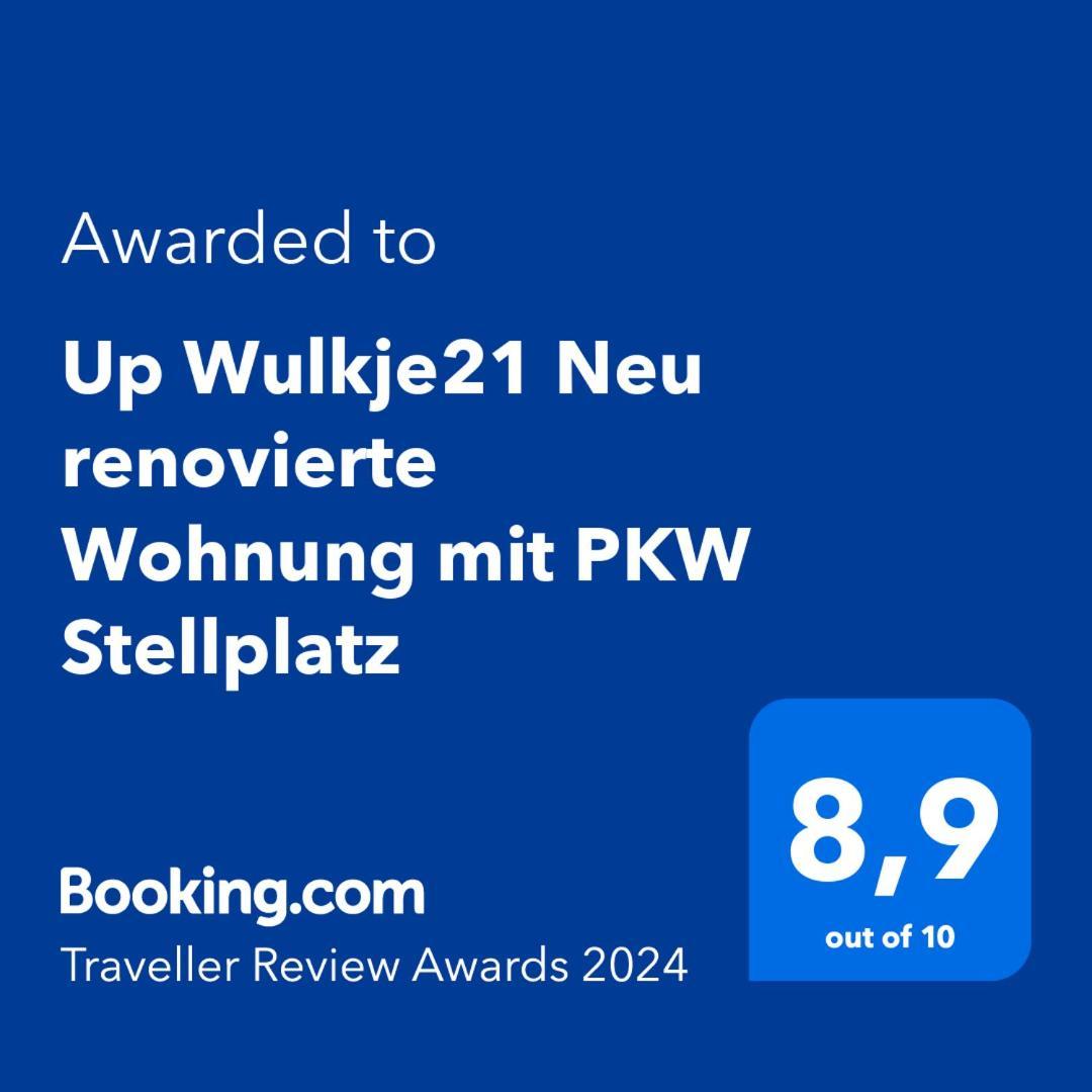 Up Wulkje21 Neu Renovierte Wohnung Mit Pkw Stellplatz Emden Eksteriør bilde